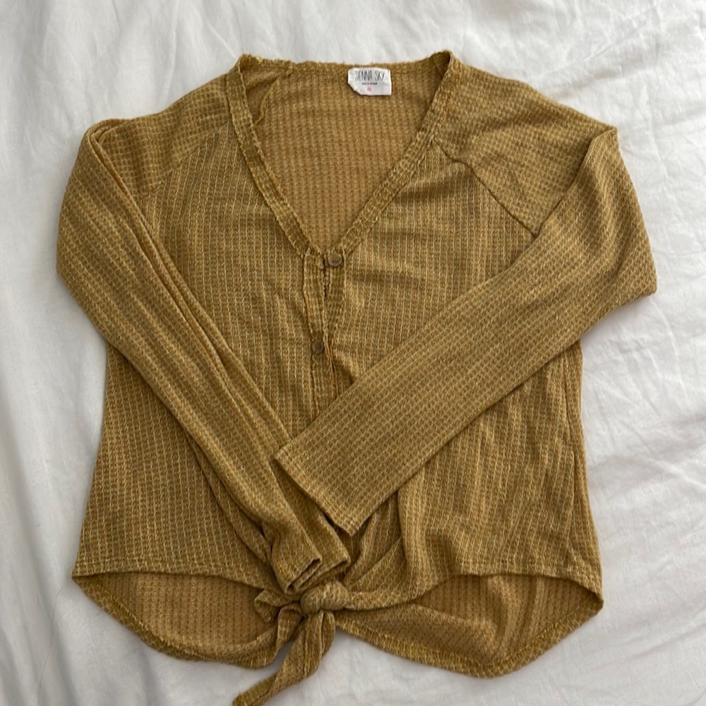 Waffle Knit Tip